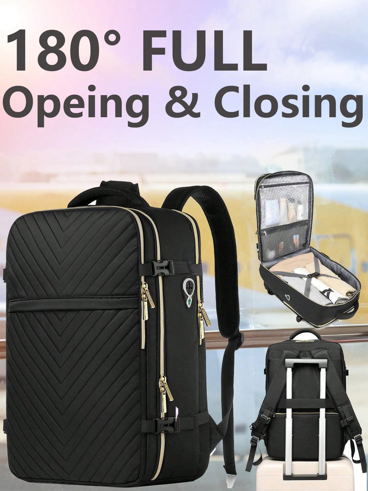 Women Bags Waterproof - Duży plecak podróżny do noszenia w