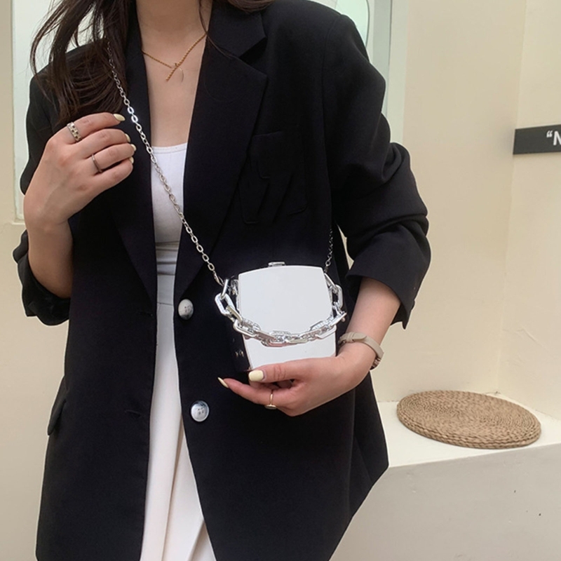 Clutch Bag Evening - Mini luksusowe złote imprezowe wieczorowe sprzęgło