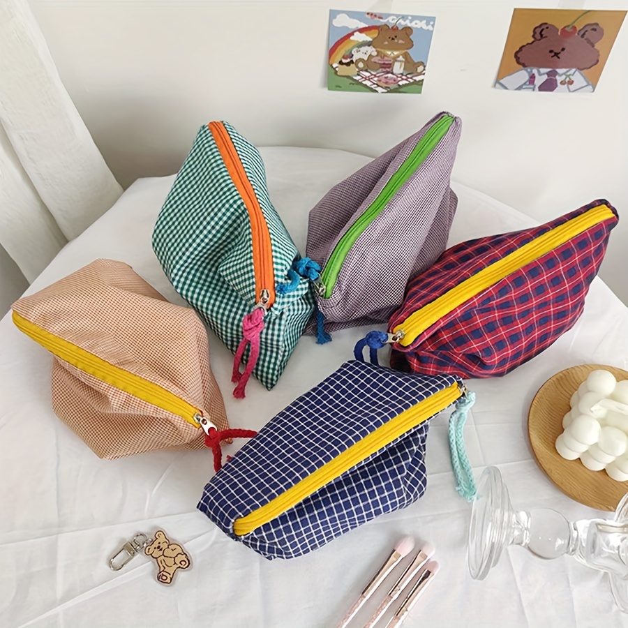 Women Bags In Sale - Gorąca Wyprzedaż Damska Kosmetyczka w Kratę