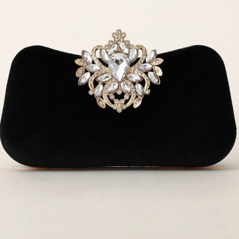 Ciemnozielona aksamitna kopert – Clutch Bag Evening recenzja i cena