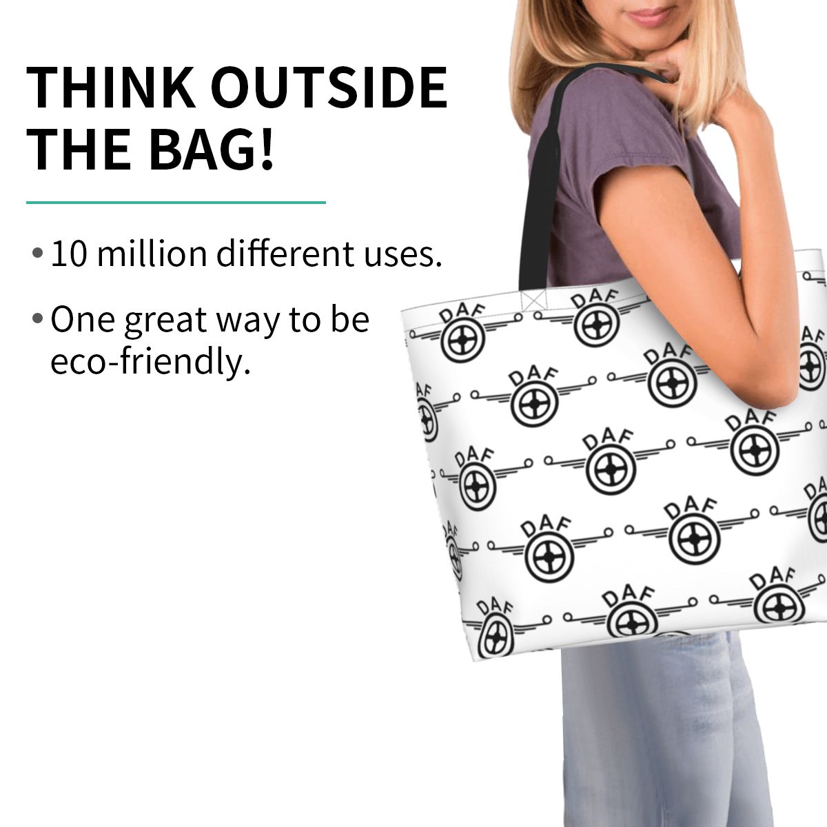 Torba na zakupy z logo ciężaró – Women Bags Vector recenzja i cena