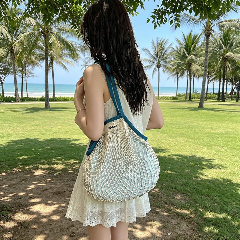 Letnia Plażowa Lekka Torba na  – Crochet Market Bag recenzja i cena