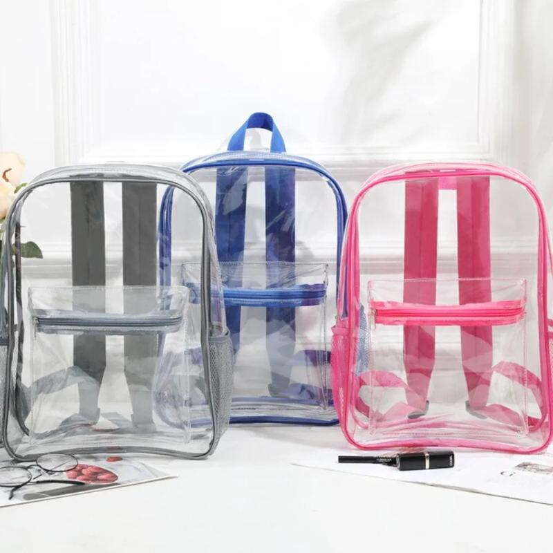 Przezroczysty plecak sportowy  – Women Bags Waterproof recenzja i cena