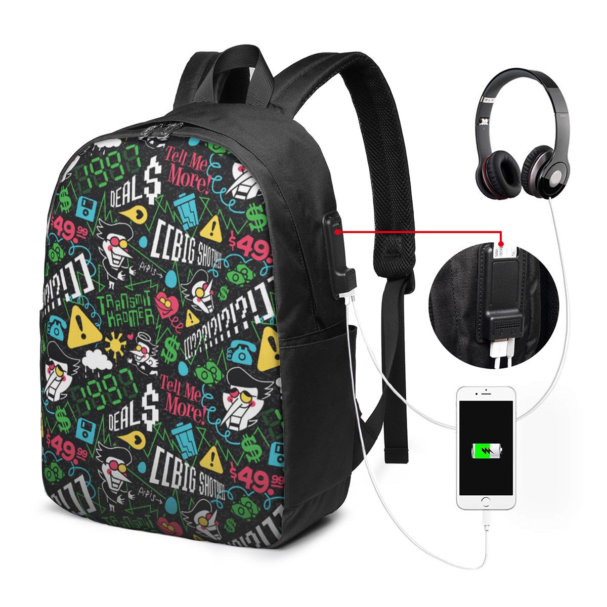 Plecak Deltarune SPAMTON G, to – Woman In Bag recenzja i cena