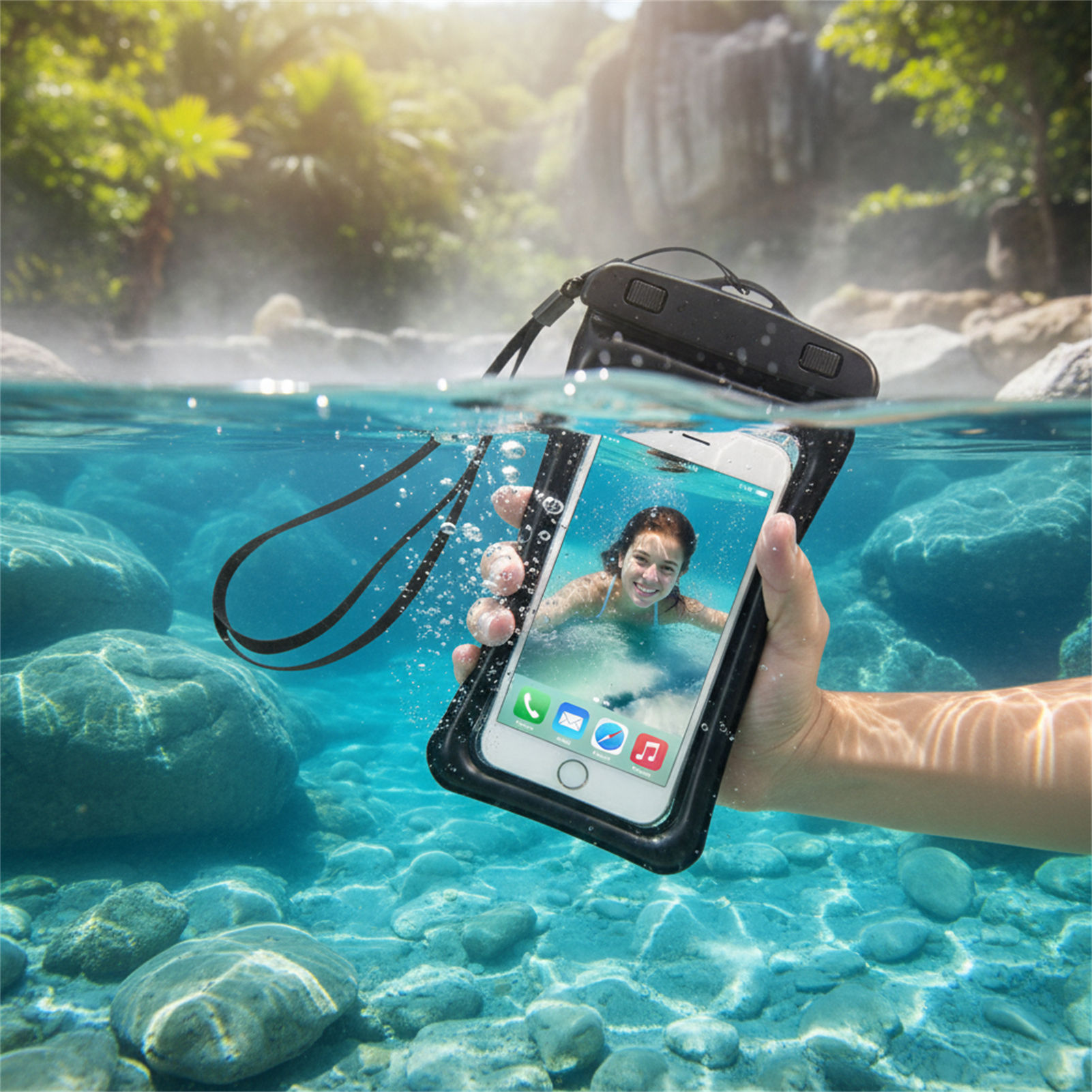 Niebiesko-czarna wodoodporna t – Women Bags Waterproof recenzja i cena