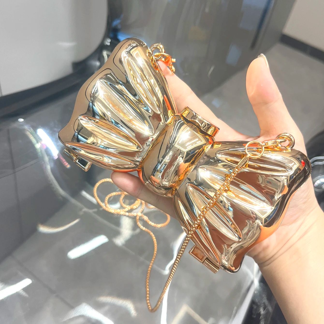Złota torebka wieczorowa Toreb – Clutch Bag Evening recenzja i cena