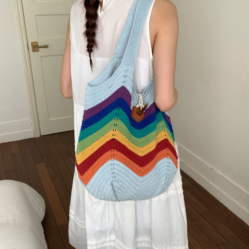 Torba plażowa na ramię z szyde – Crochet Market Bag recenzja i cena