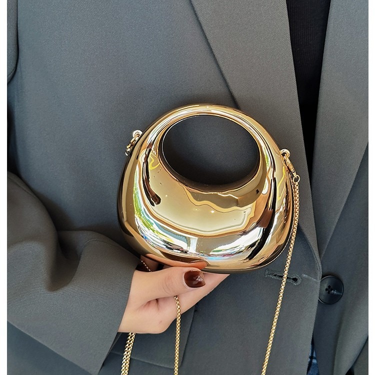 Mini złote torebki wieczorowe  – Clutch Bag Evening recenzja i cena