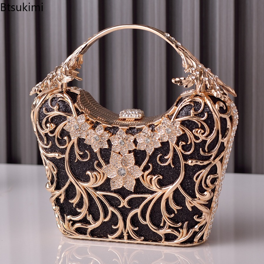 Wydrążone metalowe torebki wie – Clutch Bag Evening recenzja i cena