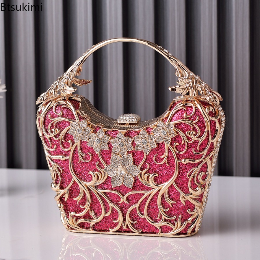Wydrążone metalowe torebki wie – Clutch Bag Evening recenzja i cena