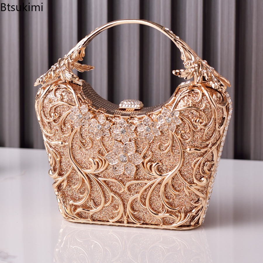Wydrążone metalowe torebki wie – Clutch Bag Evening recenzja i cena