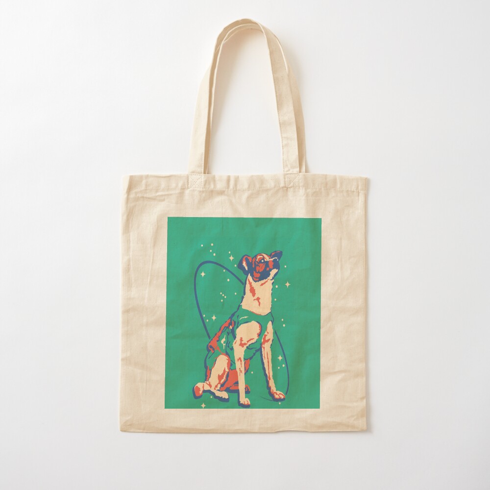 Ilustracja psa kosmicznego Lai – Women Bags Vector recenzja i cena