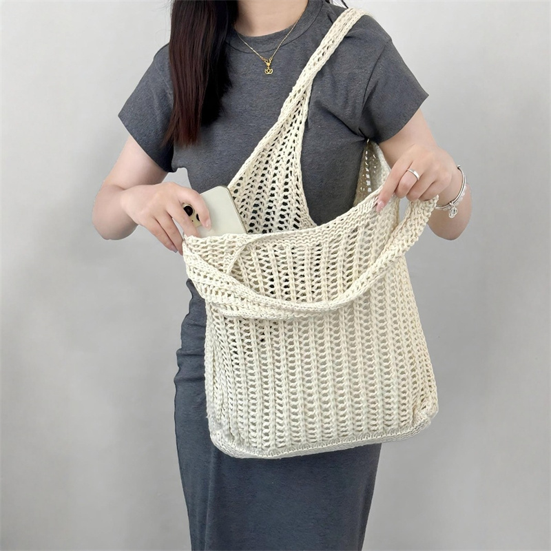 Torba na ramię do robótek z du – Crochet Market Bag recenzja i cena