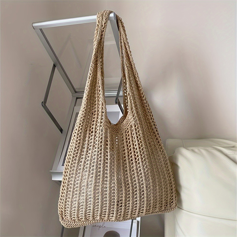 Torba na ramię do robótek z du – Crochet Market Bag recenzja i cena