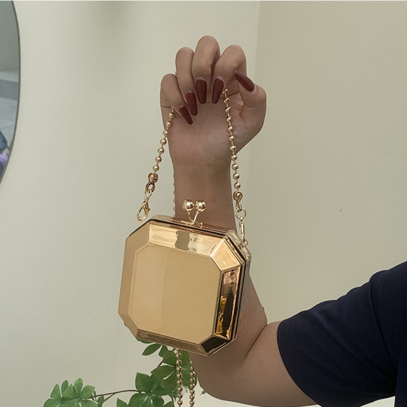 Mini luksusowe złote imprezowe – Clutch Bag Evening recenzja i cena
