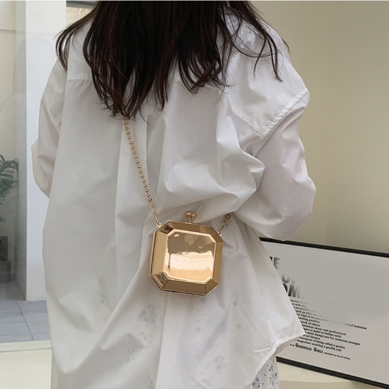 Mini luksusowe złote imprezowe – Clutch Bag Evening recenzja i cena