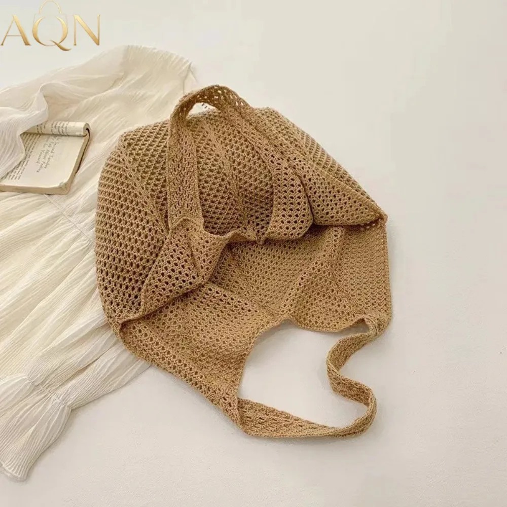 AQN Damska codzienna torba na  – Crochet Market Bag recenzja i cena
