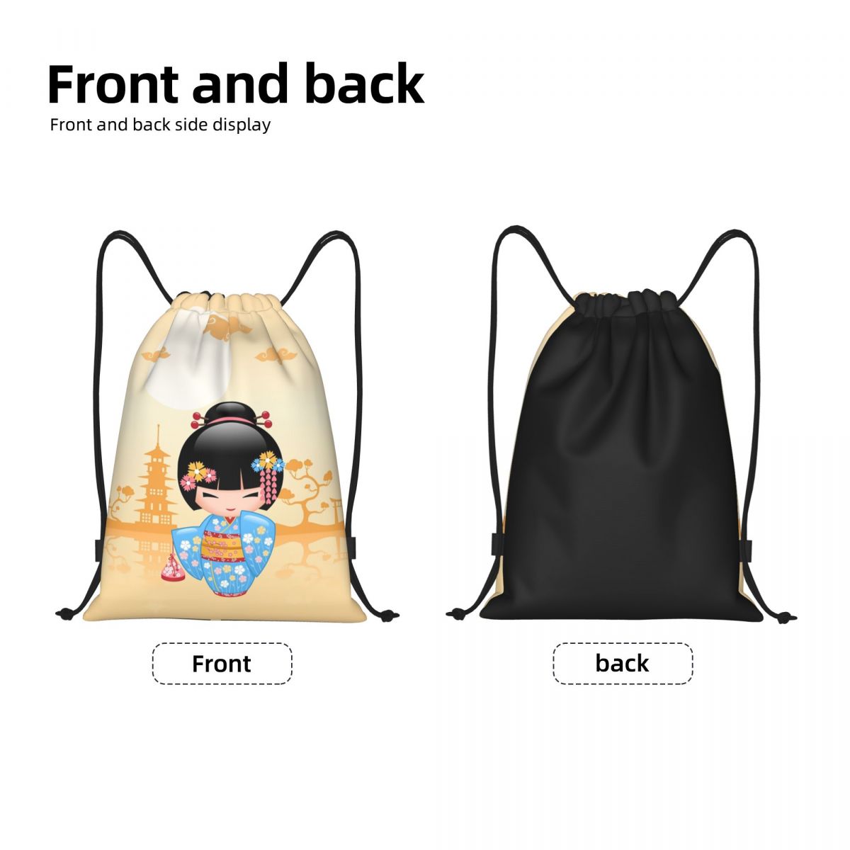 Japońska lalka Kokeshi Maiko,  – Women Bags Vector recenzja i cena