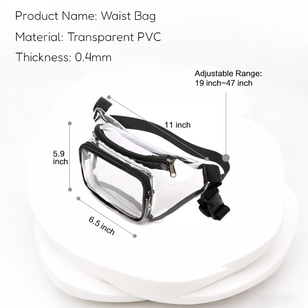 Przezroczysta saszetka biodrow – Women Bags Waterproof recenzja i cena