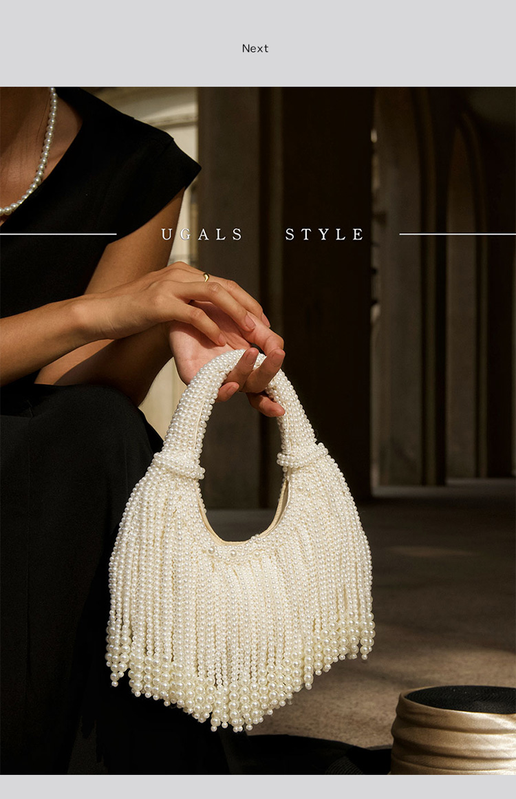 Torebka wieczorowa z perłową r – Clutch Bag Evening recenzja i cena