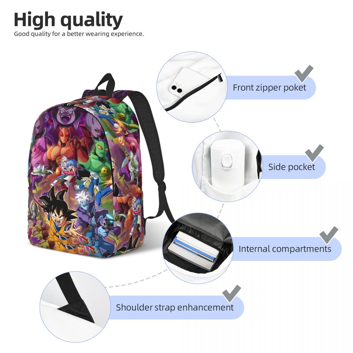 Plecak Dragon Ball DAIMA Fashi – Women'S Bags Going Out recenzja i cena