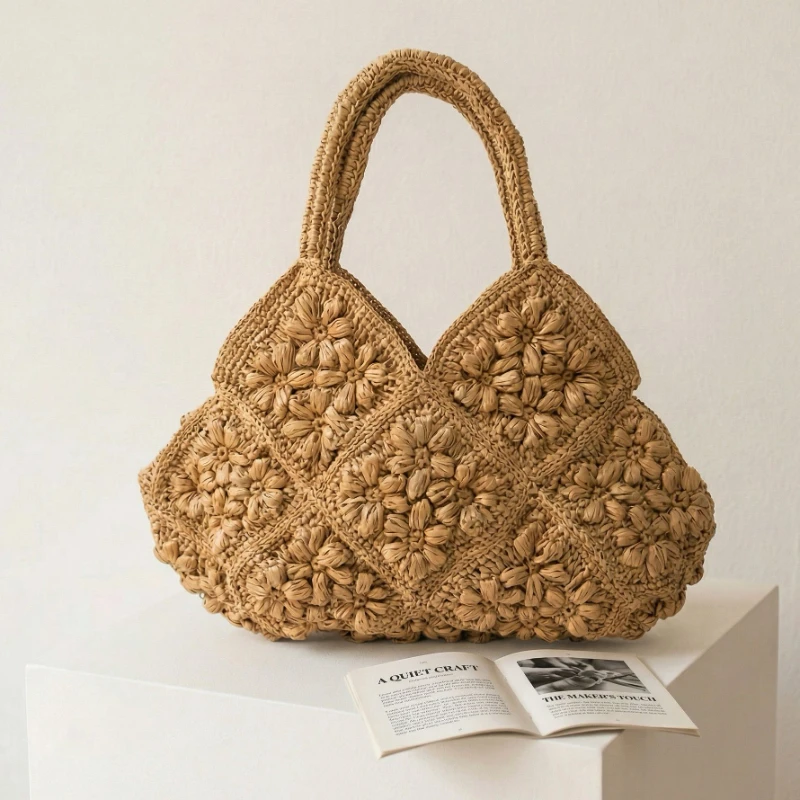 Ręcznie Robiona Papierowa Torb – Crochet Market Bag recenzja i cena